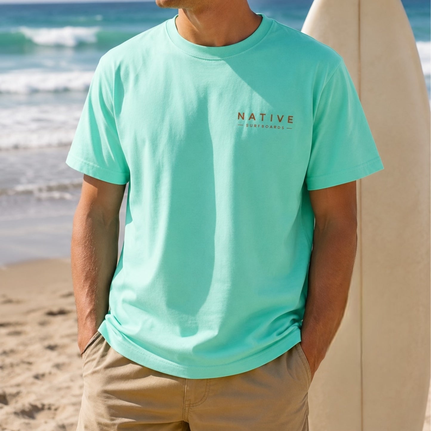 Camiseta Surf Mint