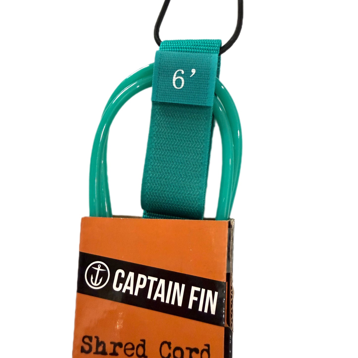 Leash surf Captain Fin Shred Cord de 6 pies - Verde
