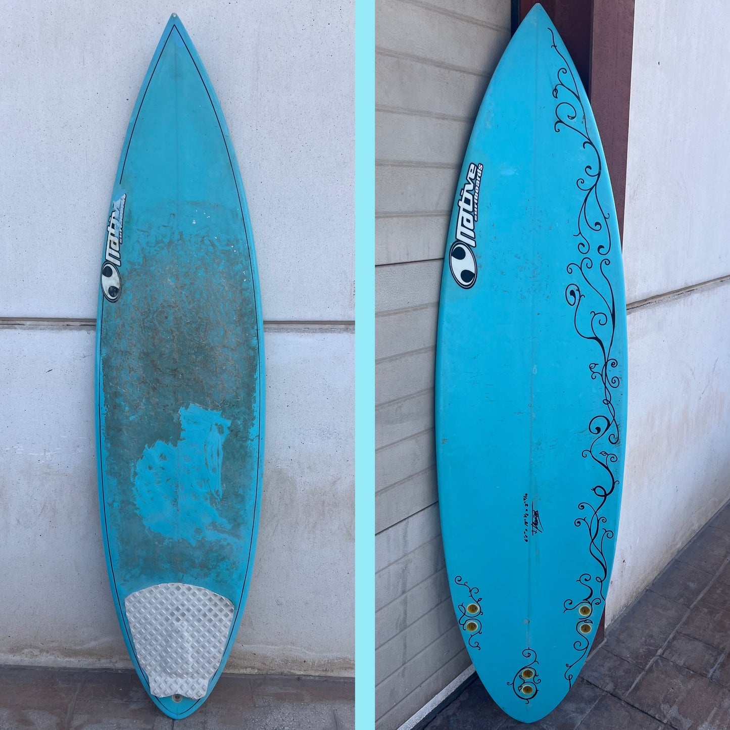 6’1” x 18” 1/2 x  2” 5:16