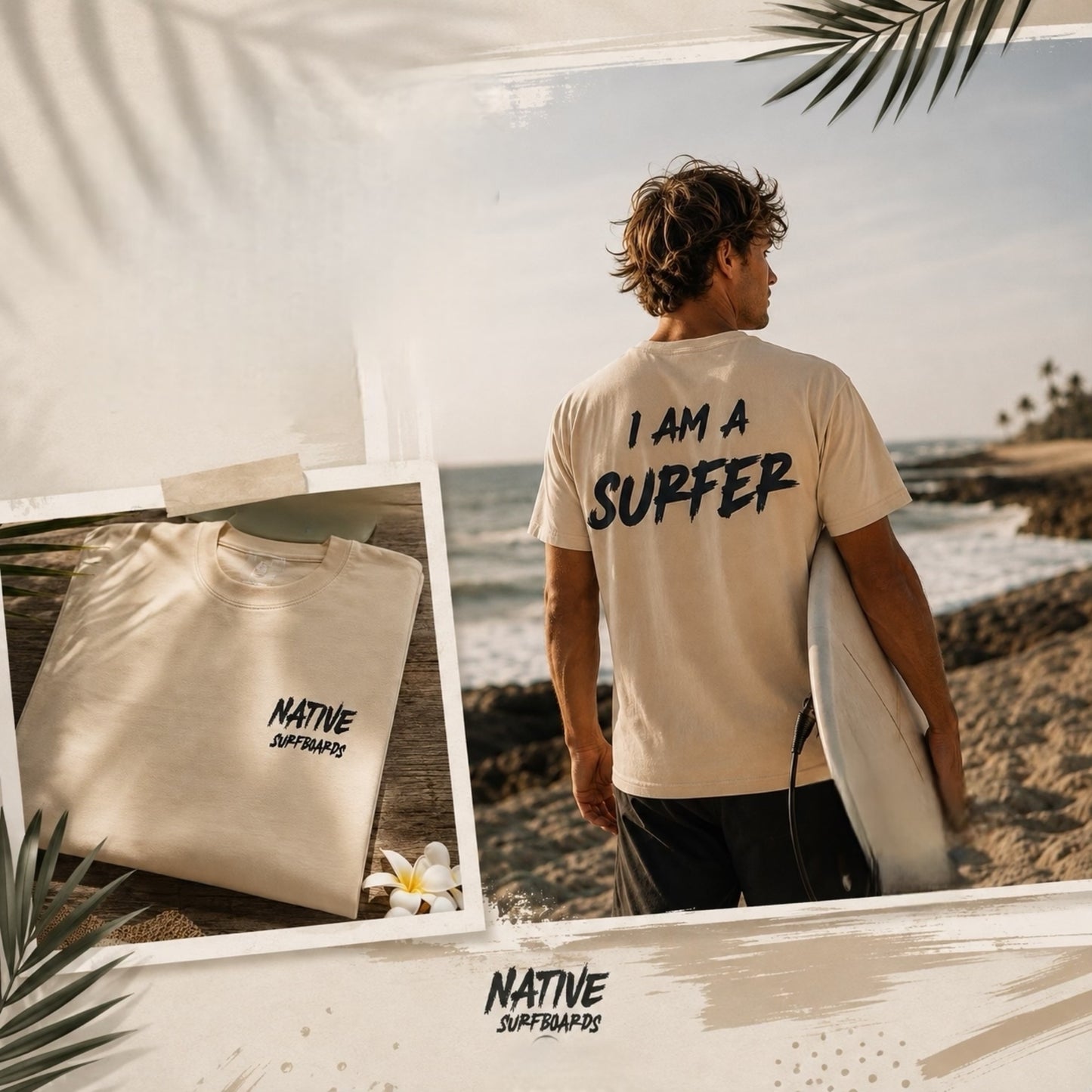 Camiseta - I AM A SURFER.